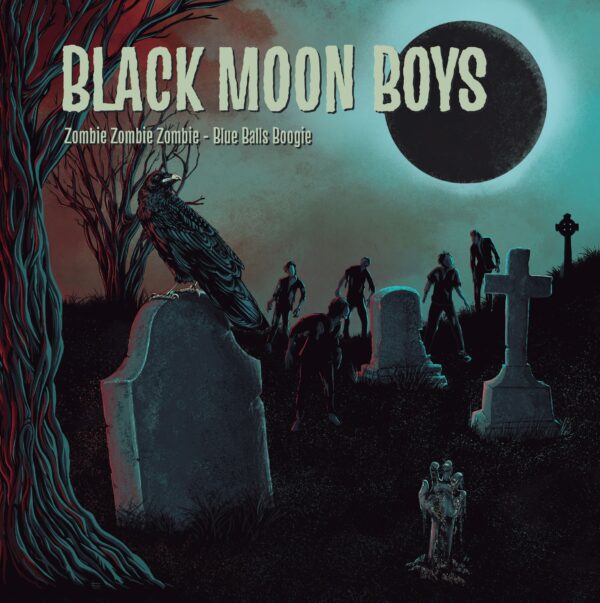 7" Split J. HORROR / BLACK MOON BOYS