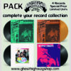 4 X 7" Pack The Dahmers / The Darts / Space Cowboys