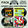 4 x 7" Pack Tribute to The Oblivians / Jeff Pope / The Bad News