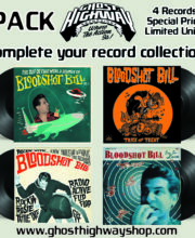 4 x 7" Pack BLOODSHOT BILL - Singles Collection