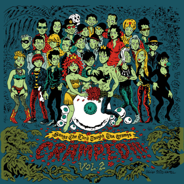 7" + Book: VV.AA. CRAMPED! Vol. 2 - Songs The Lord Taught The Cramps