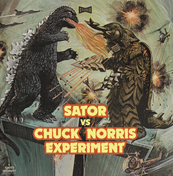 Split 7" The CHUCK NORRIS EXPERIMENT / SATOR