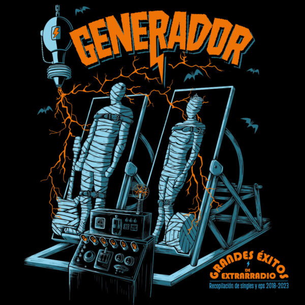 LP GENERADOR: Grandes Éxitos de Extrarradio (Recopilaci​ó​n de Singles y EPs 2018​-​2023)