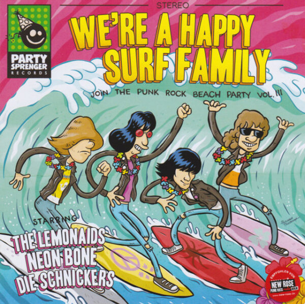 7" VV.AA. We're A Happy Surf Family