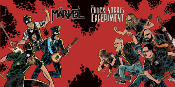 Split 7" The CHUCK NORRIS EXPERIMENT / MARVEL