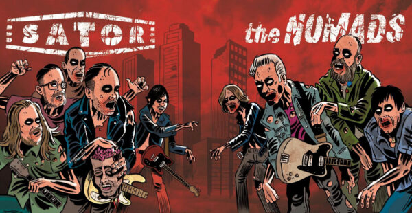 Split 7" The NOMADS / SATOR