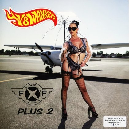 10" V8 WANKERS / KNEIPEN TERRORISTEN: Sie Kam Zu Mir Am Morgen / Fake Flight