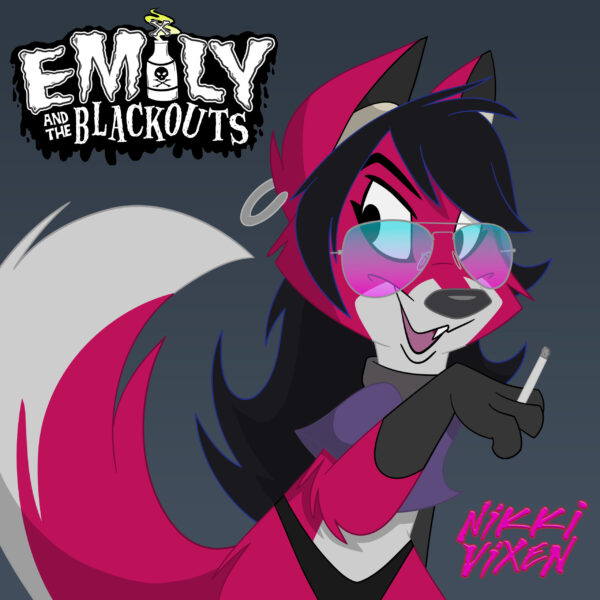 7" EMILY & The BLACKOUTS: Nikki Vixxen *import*