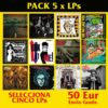 PACK 5 x LPs