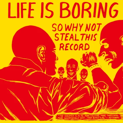 LP VV.AA.: Life Is Boring So Why Not Steal This Record (Red Vinyl)