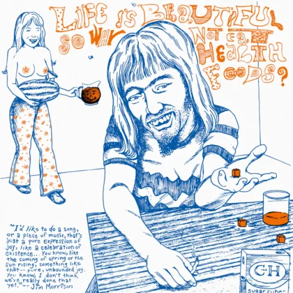 LP VV.AA.: Life Is Beautiful So Why Not Eat Health Foods? (Orange Vinyl)