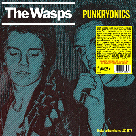 LP WASPS: Punkryonics (Singles & Rare Tracks 1977-1979) (Blue)