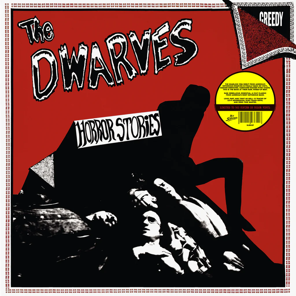 LP The DWARVES: Horror Stories (Red Vinyl)